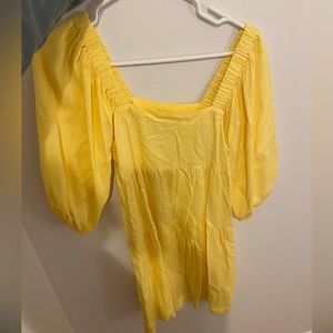 Puff sleeve sun dress